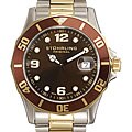 Stuhrling 'Clipper' Men's Two-tone Diving Watch