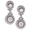 Tacori 18K White Gold 3/4ct TDW Diamond Earrings