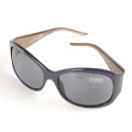 Just Cavalli Brown Step Down Oval Frame Sunglasses