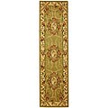 Lyndhurst Traditional Sage Rug (2'3 x 14')