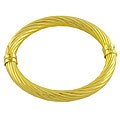 Goldkist 14k Gold Over Sterling Silver Twisted Bracelet