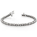 18k White Gold 4-1/2ct TDW Diamond Bracelet