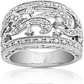 14k White Gold 1/2ct TDW Diamond Ring (H-I, I1-I2)