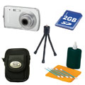 Pentax Optio M40 8MP Digital Camera and Bonus Kit