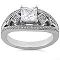 Certified 18k White Gold 1-2/5ct TDW Diamond Ring