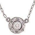 Tacori 18k White Gold Diamond Necklace