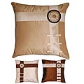 Chinese Ties Two-tone Decorative Silky Pillow Sham