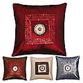 Chinese Calligraphy Decorative Silky Pillow Sham