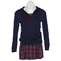 Esprit Girl's Two Piece Henley and Skirt Set