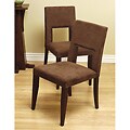 Chocolate Dining Chairs (Set of 2)