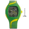 Puma Men's Energy Green/ Yellow Strap Watch