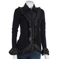 Dolce Cabo Long Sleeve Sweater with Collar Panel