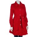 Jou Jou Red Belted Jacket