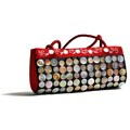 Taffeta Silk and Shell Button Bag (Vietnam)