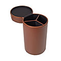 3-bottle Wine Carrying Case in Genuine Leather
