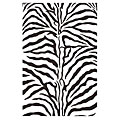Hand-tufted Zebra Stripe Wool Rug (8' 9 x 13)