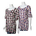 Lucca Ladies Juniors Empire Waist 3/4-sleeve Dress