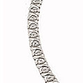 10k White Gold 1ct TDW Diamond XO Tennis Bracelet (G-H-I, I1-2)