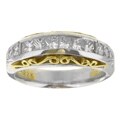 Tacori Platinum 22k Yellow Gold 7/8ct TDW Diamond Band (G, VS)