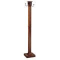 Wooden Coat and Hat Rack