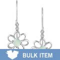 Opal Diamond October Birth Stone Earrings (Case of 6)