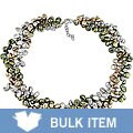 Cultured Freshwater Keshi Pearl Necklace (Case of 6)