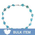 Cultured Pearl Turquoise Bead Necklace (Case of 6)