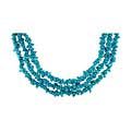 Sterling Silver Turquoise 3-strand Necklace (Case of 6)
