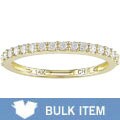 14k Yellow Gold 1/4ct TDW Diamond Ring (Case of 3)
