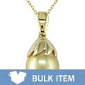 14k Gold Cultured Golden South Sea Pearl Necklace (Case of 6)