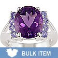 Sterling Silver Amethyst Tanzanite Ring (Case of 6)