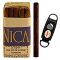 NICA Vanilla Caramel Dulce Mini Cigars and Cutter