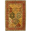 Heritage Kerman Burgundy Rug (6' x 9')