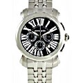 Pierre Cardin Monaco Black Dial Steel Watch