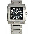 Pierre Cardin Black Dial Stainless Steel Watch