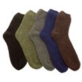 Fireside Casuals Men's Micro Chenille Socks (Set of 4)