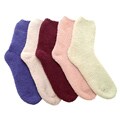 Fireside Casuals Women's Micro Chenille Socks (Set of 4)
