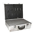Silver Aluminum Tool Brush Storage Case