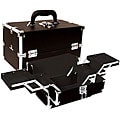 Black Makeup Train Case