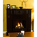 Avalon Satin Black Gel Fuel Fireplace