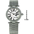 Pierre Cardin Women's White Dial Steel Watch