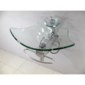 Contemporary Wall-mount Waterfall Sink Vanity