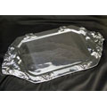 Rectangular Pewter Horse Serving Platter (Mexico)
