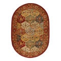 Heritage Bakhtiari Oval Rug (4'6 x 6'6)