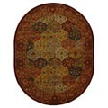 Heritage Bakhtiari Oval Rug (7'6 x 9'6)