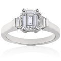 18k White Gold 1 1/2ct TDW Diamond Engagement Ring