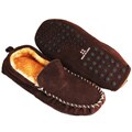 Nautica Men's Sonno Chocolate Slippers