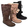 Glaze by Adi Ladies Open Shaft Microsuede Boots