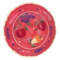Sandy's Orchard Hand-painted Large Serving Platter