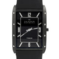 Skagen Titanium Case Leather Strap Men's Watch